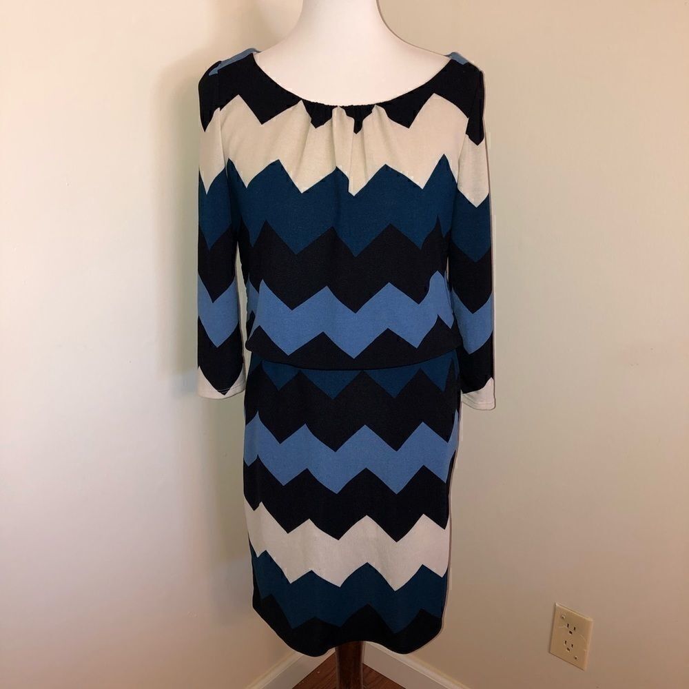 Tiana B. | Lightweight Chevron Sweater Dress